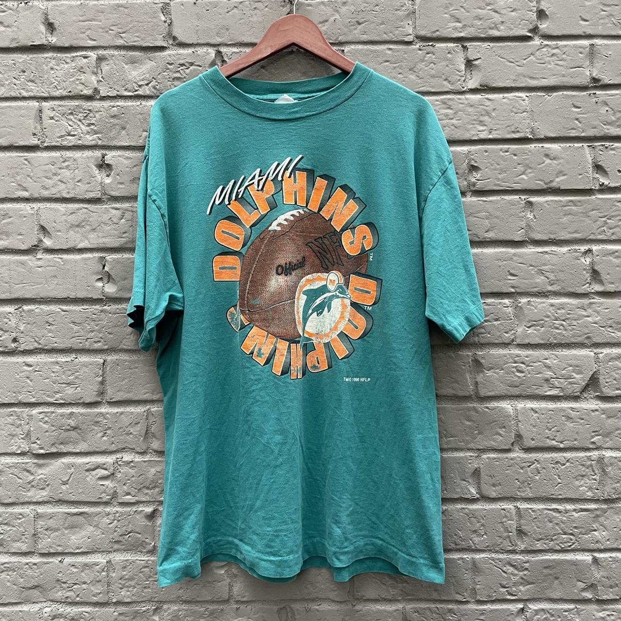 NFL Team Apparel￼￼ Miami Dolphins T-Shirt Women Size - Depop