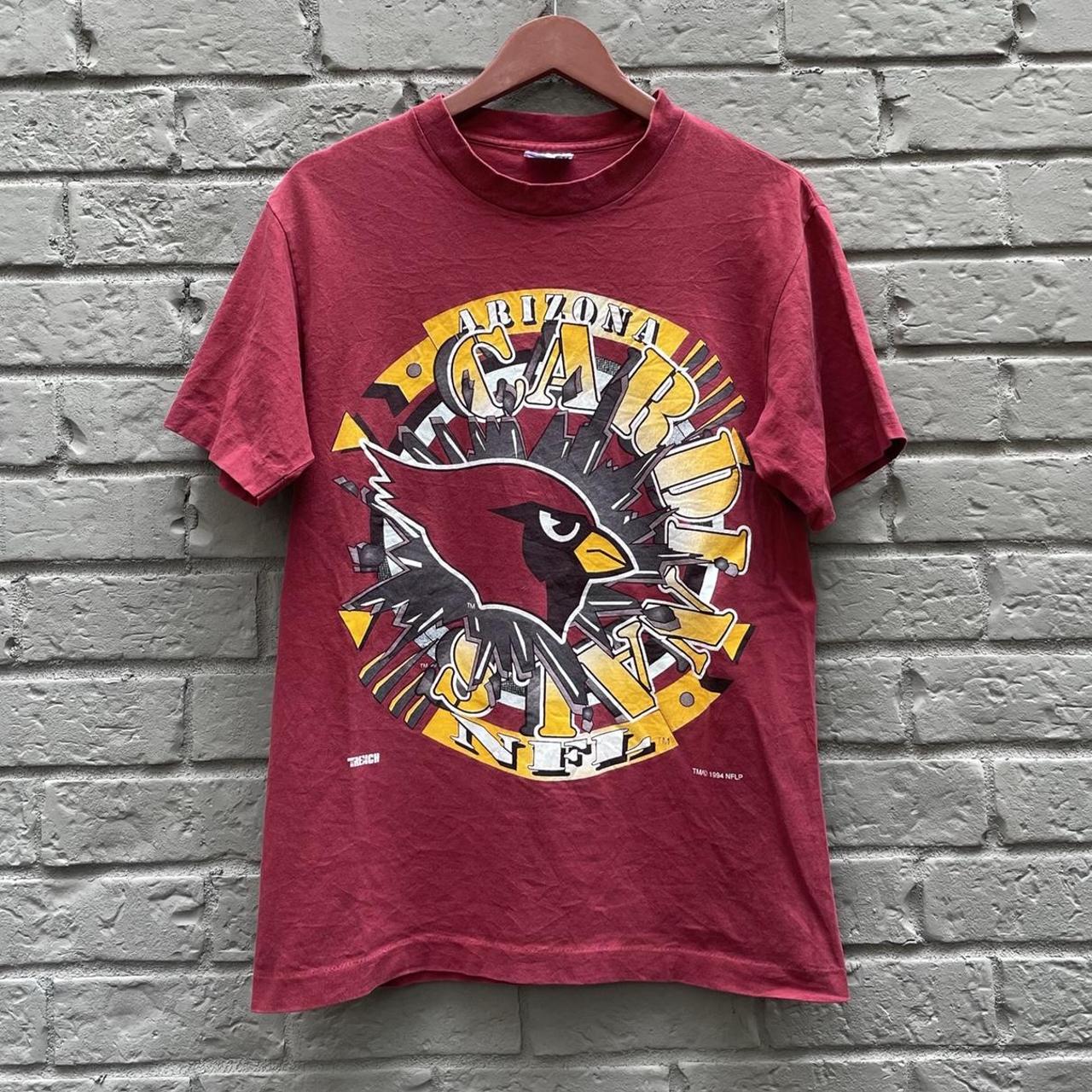Arizona Cardinals Men's Retro Vintage T-Shirt (Medium) 