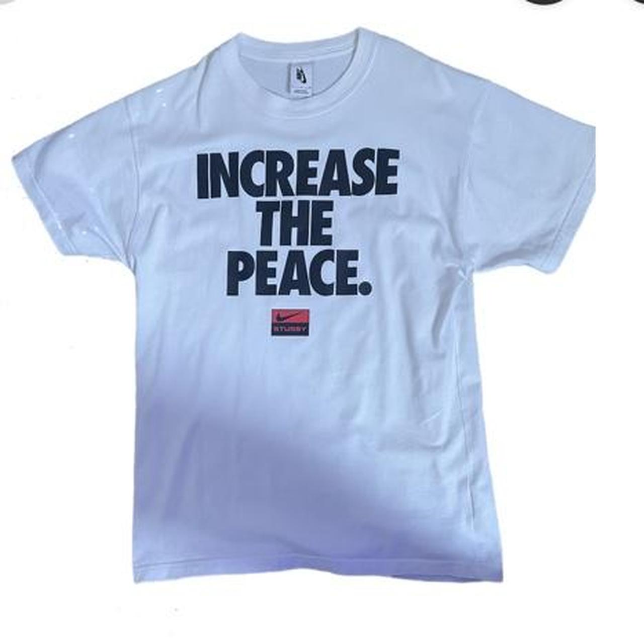increase the peace shirt nike
