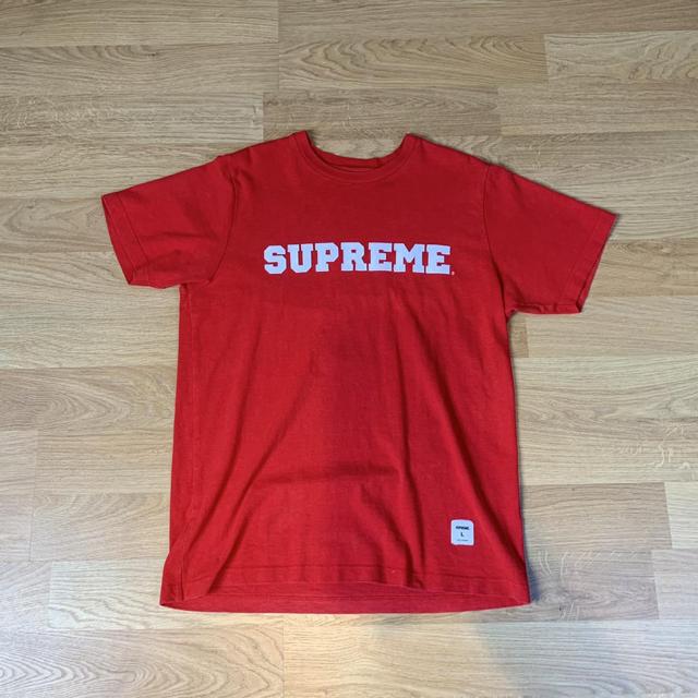 supreme collegiate tee