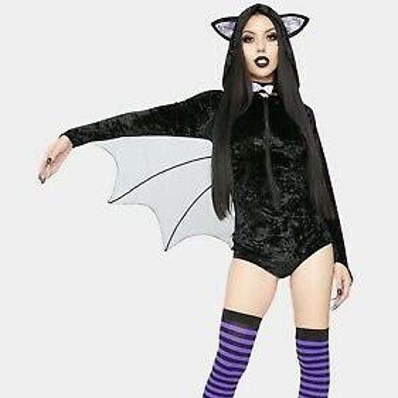 womens Dolls Kill bat costume! only tried on. size... - Depop