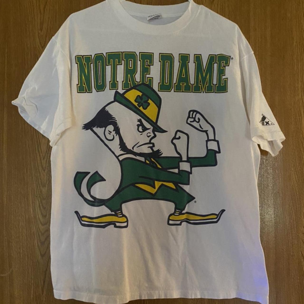 notre dame t-shirt #notredame #college #frat - Depop