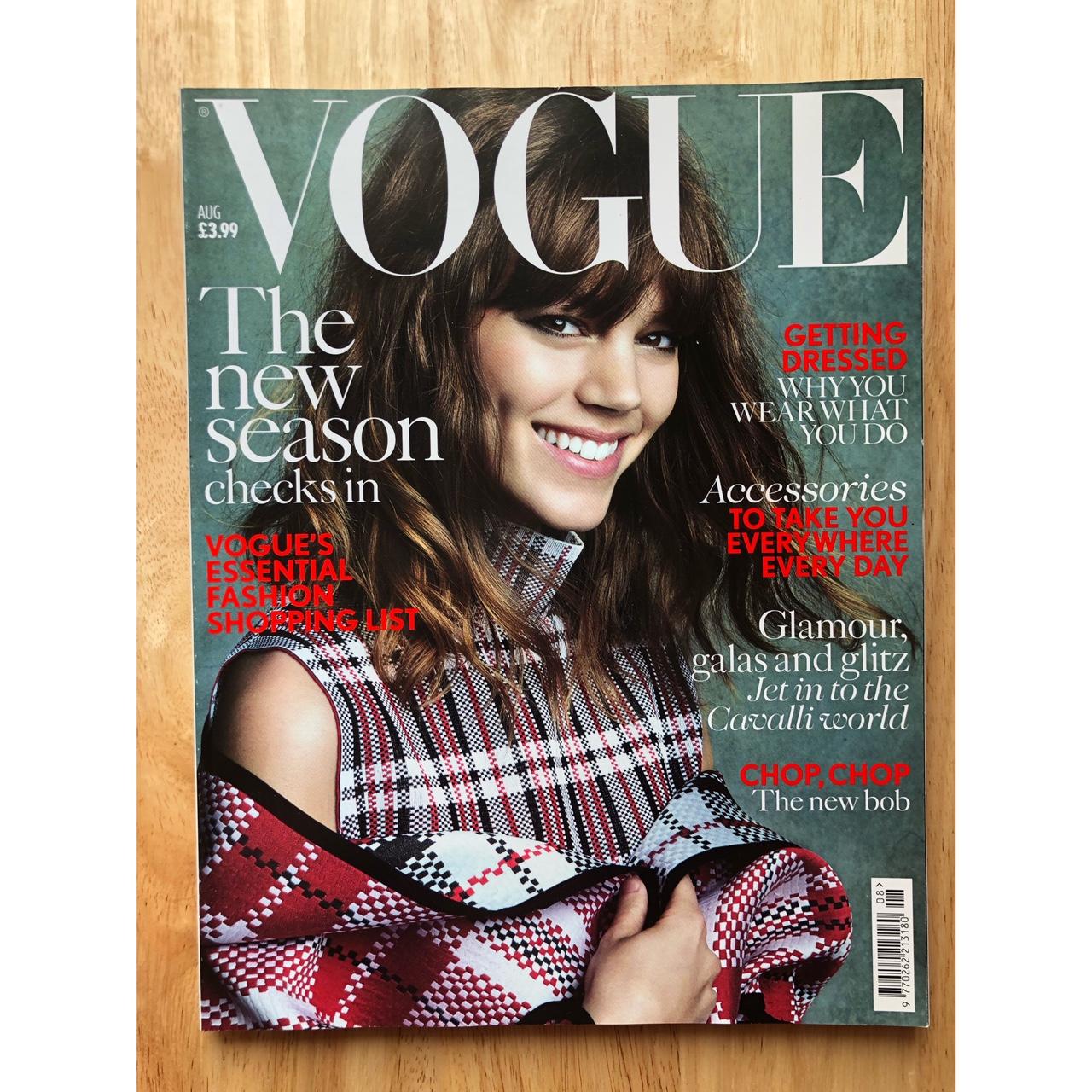 Vogue magazine, August 2013. Freja Beha Erichsen..., image size:1280x1280