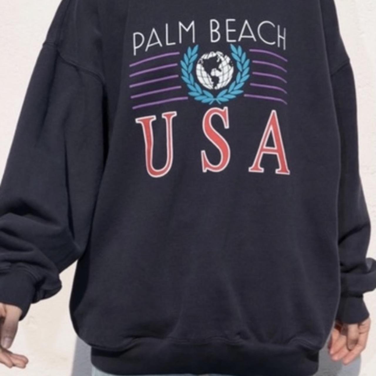 Brandy Melville Erica Palm Beach Sweatshirt RARE not... Depop