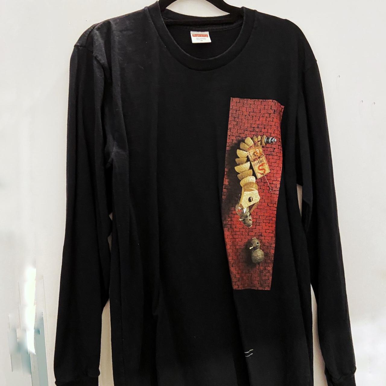 Supreme mike hill snake trap long sleeve tee black on sale