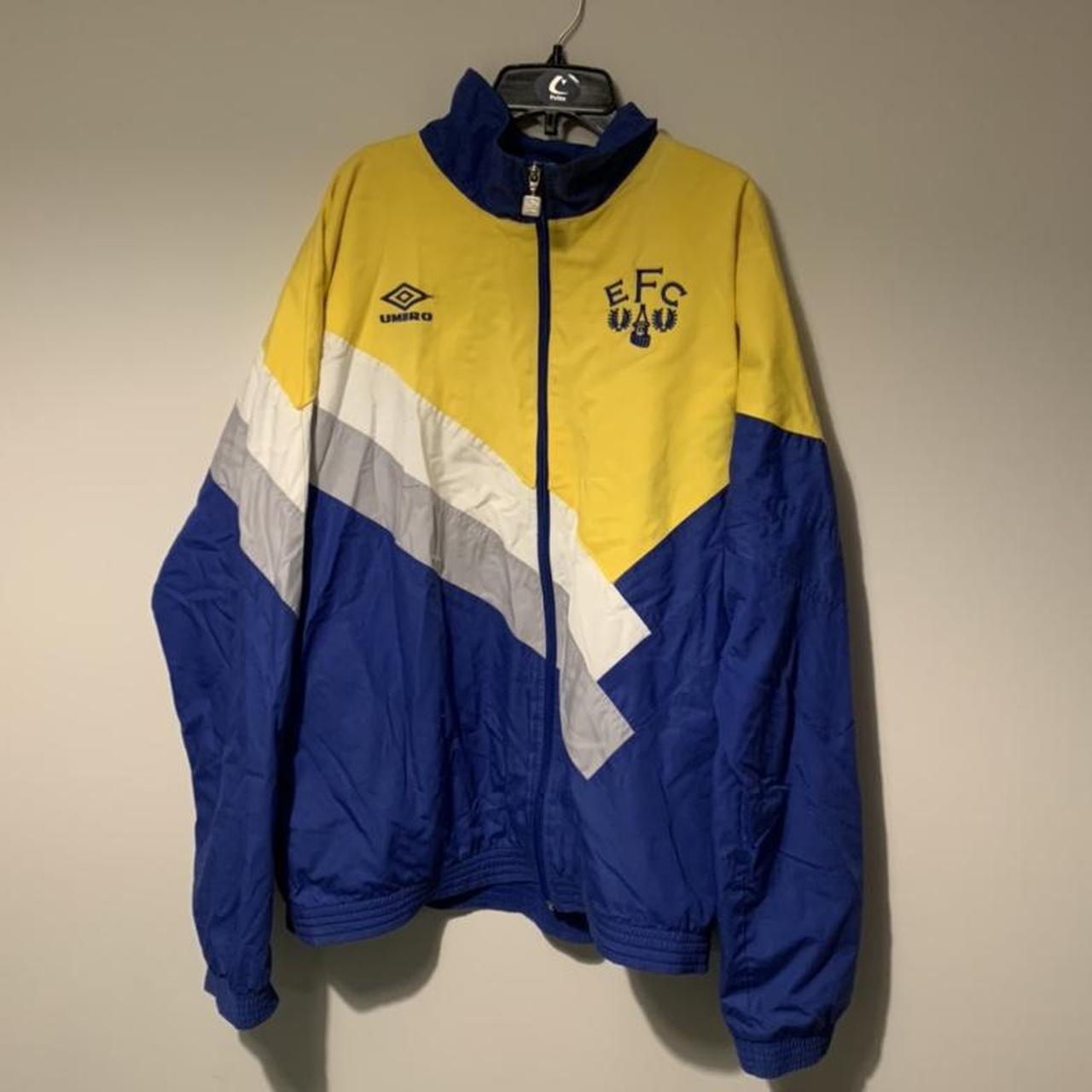 Vintage early 90s Umbro jacket with embroidered... - Depop