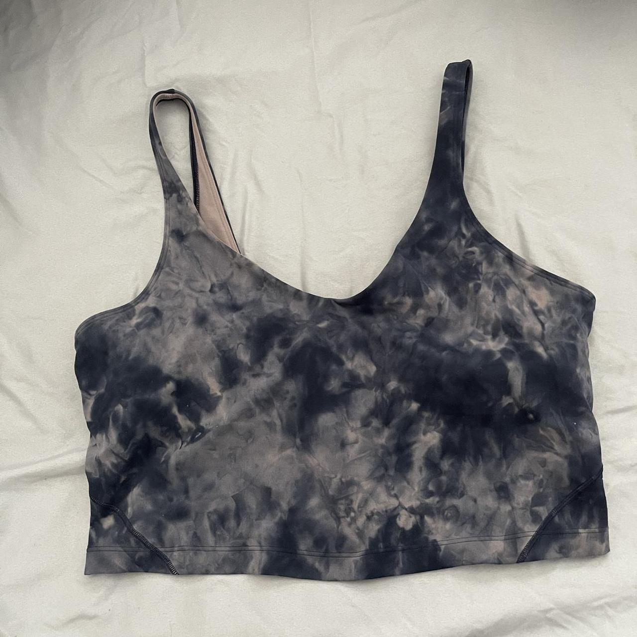 lululemon tie dye crop top