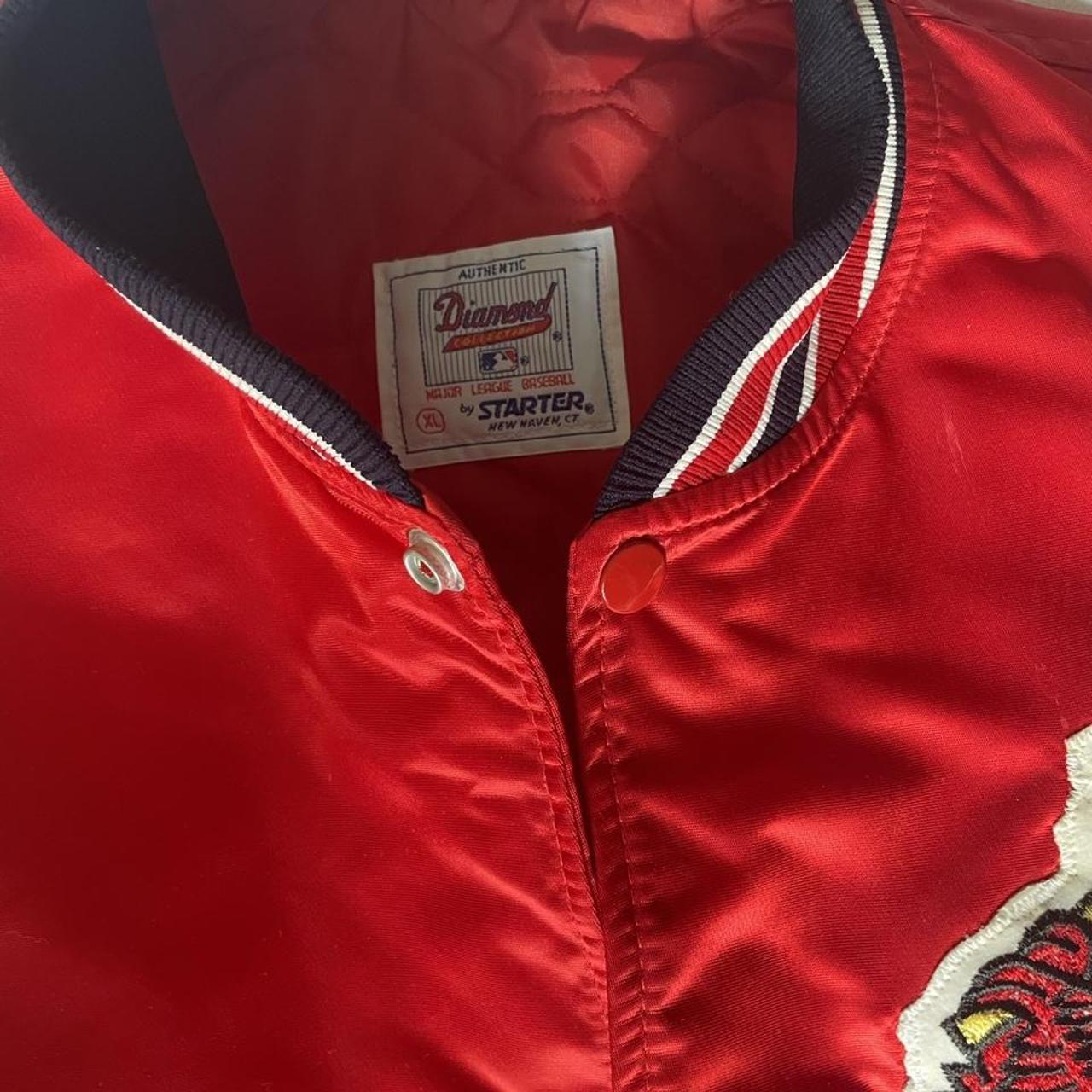 Vintage Starter Jacket : St. Louis Cardinals : Adult - Depop