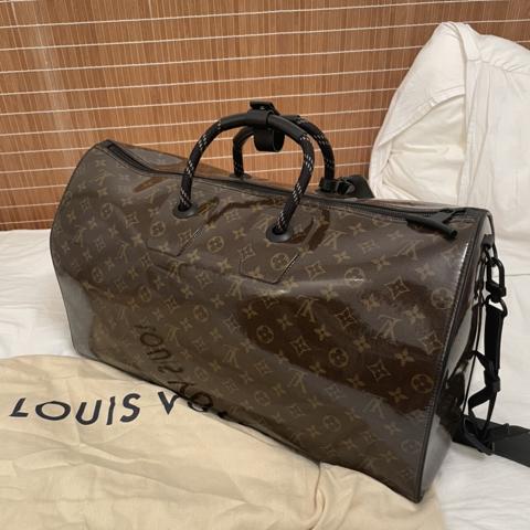 Louis Vuitton Monogram Glaze Keepall Bandouliere 50