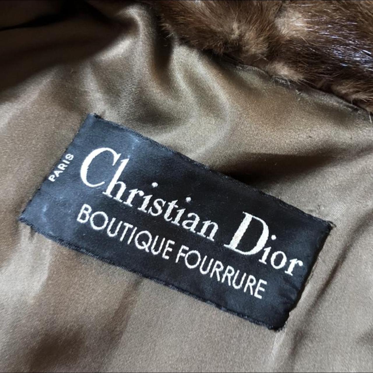 ジャケット・アウター vintage christian dior boutique fourrure Christian dior boutique fourrure