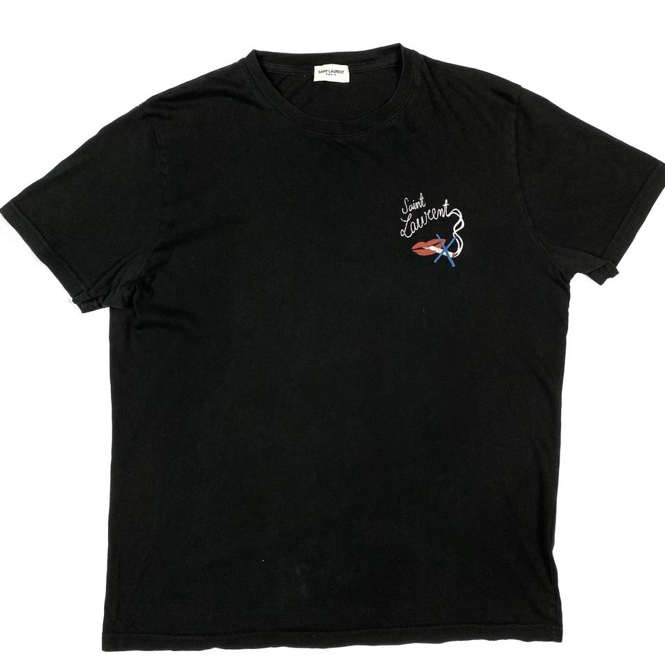 Saint laurent no smoking t outlet shirt