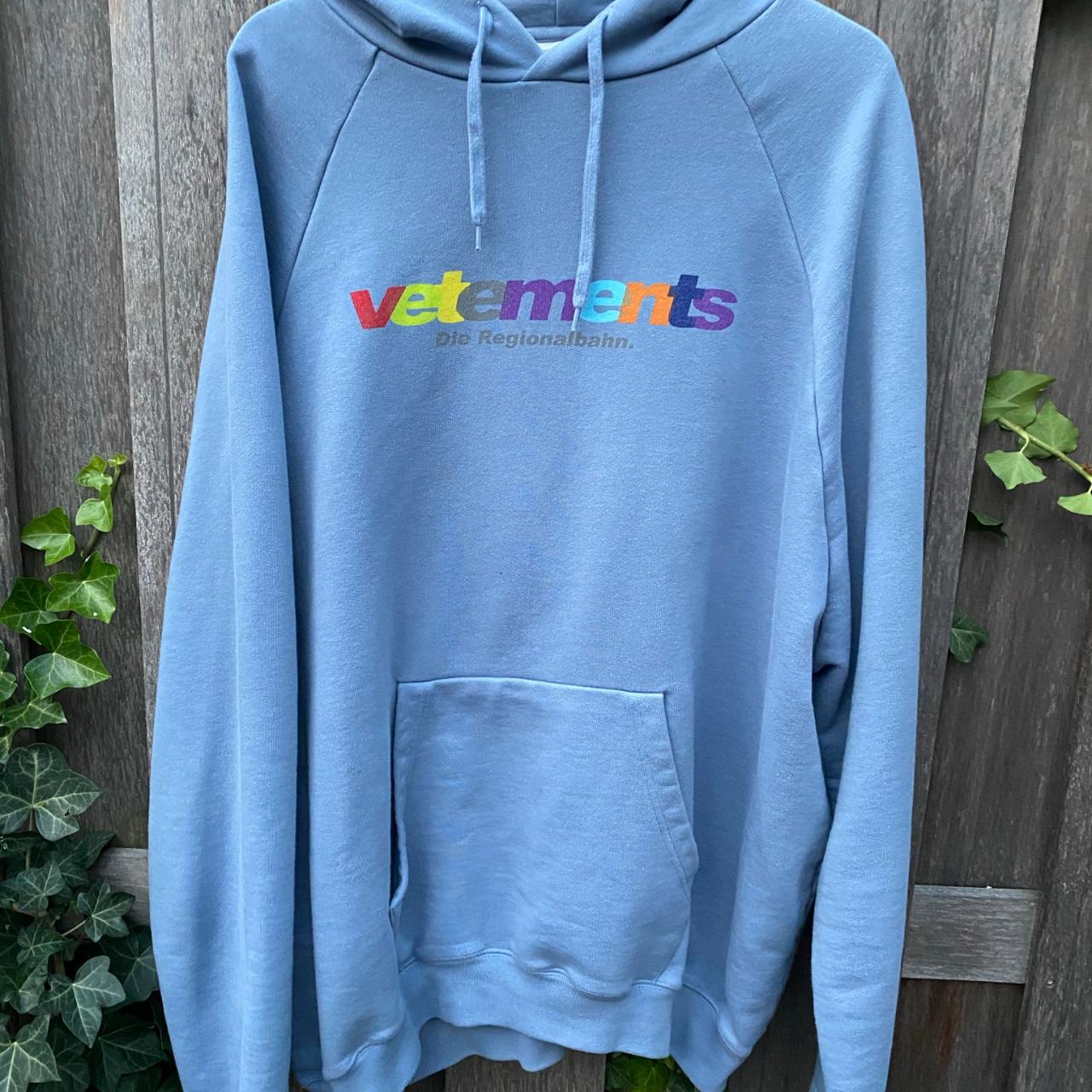 Vetements die 2025 regionalbahn hoodie