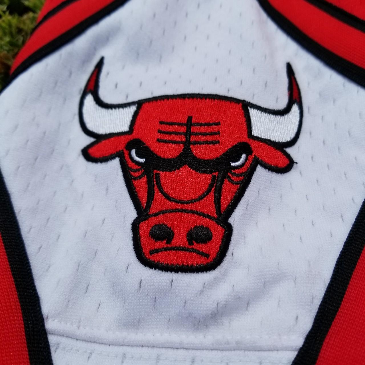 Men's Mitchell & Ness Chicago Bulls Red Authentic... - Depop