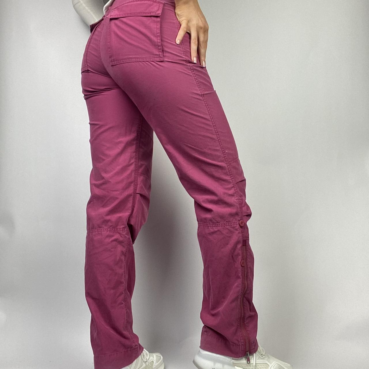 mens pink cargo trousers