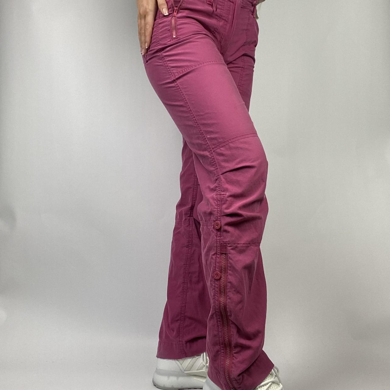 mens pink cargo trousers