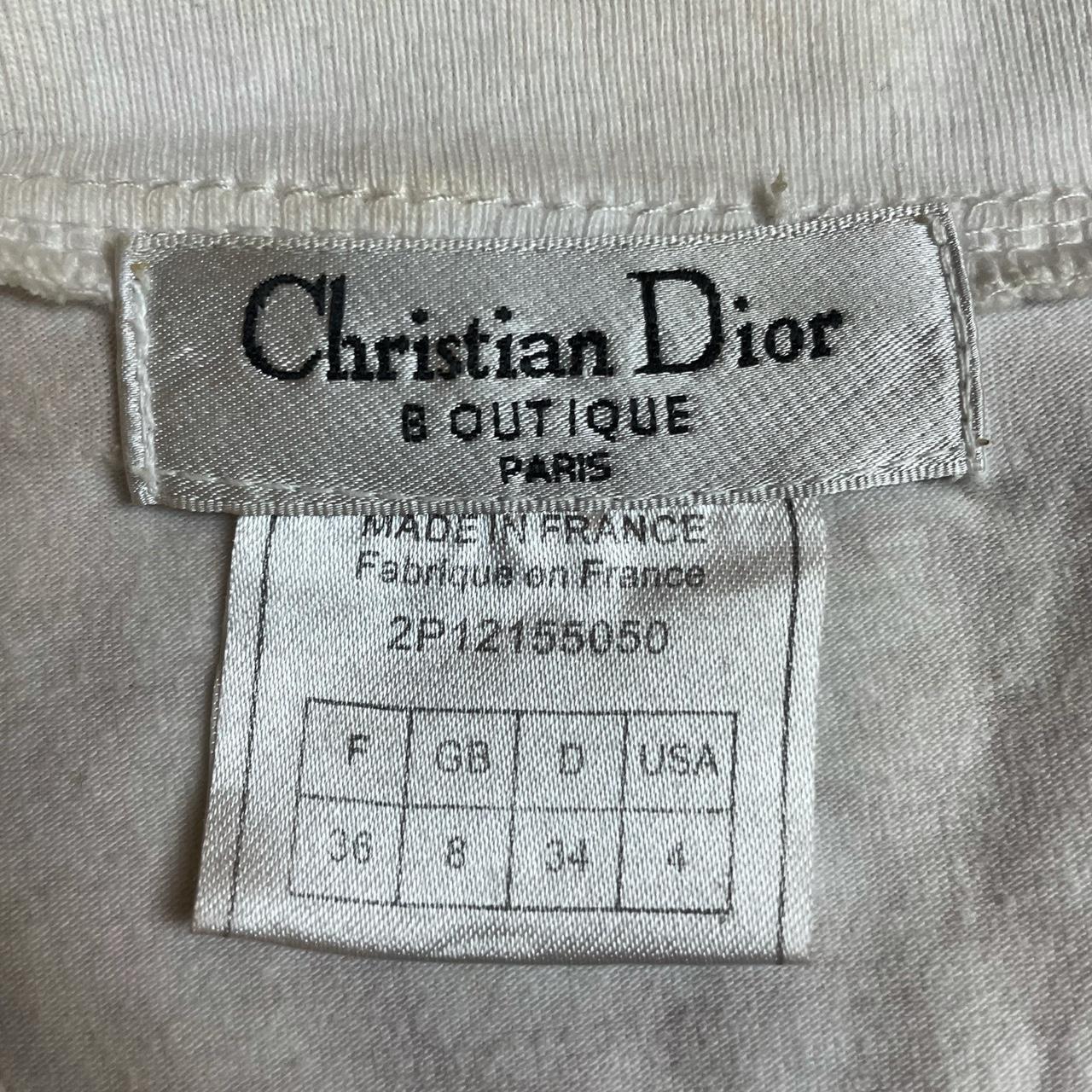 Iconic Dior 1 monogram T-shirt Skirt in 2nd photo... - Depop