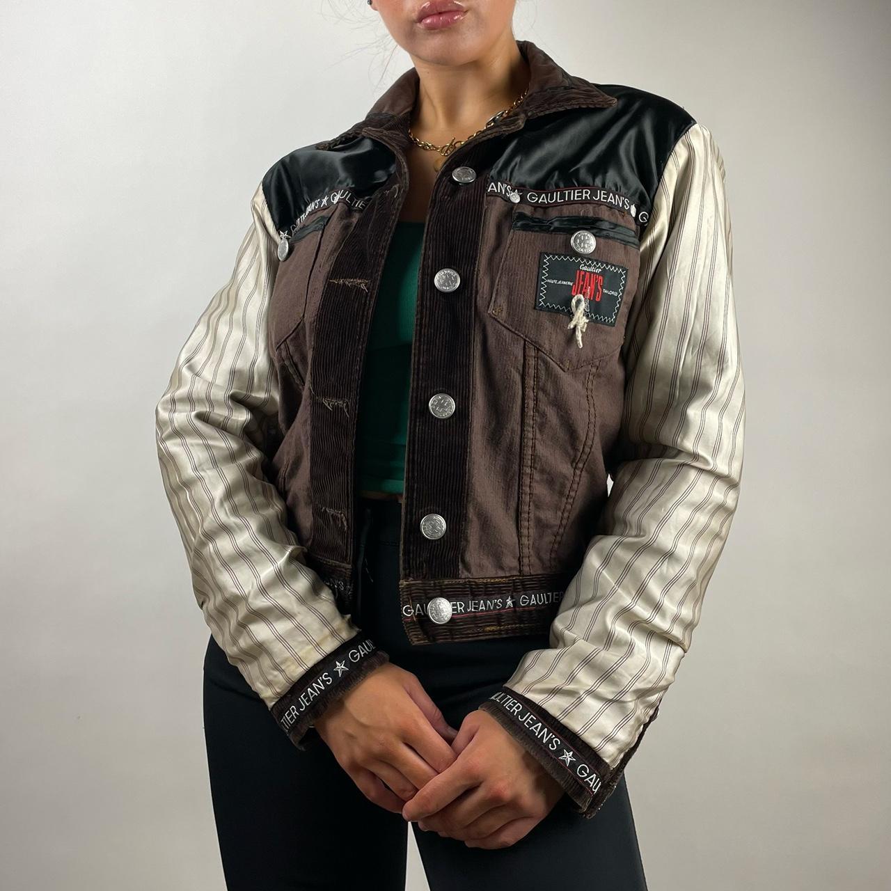 Jean Paul Gaultier reversible leather jk