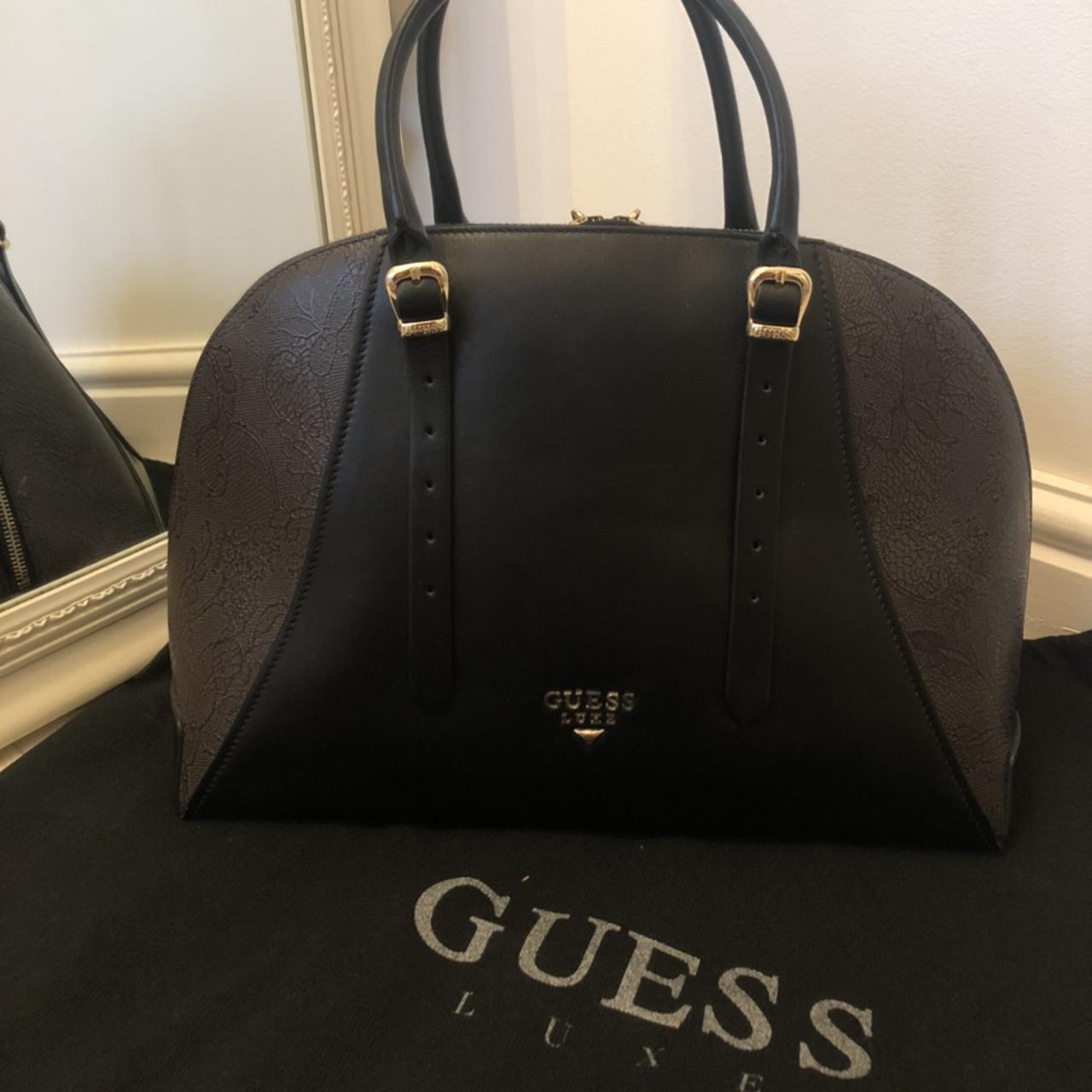 GUESS - The new #GUESS Luxe Margot leather bag is available