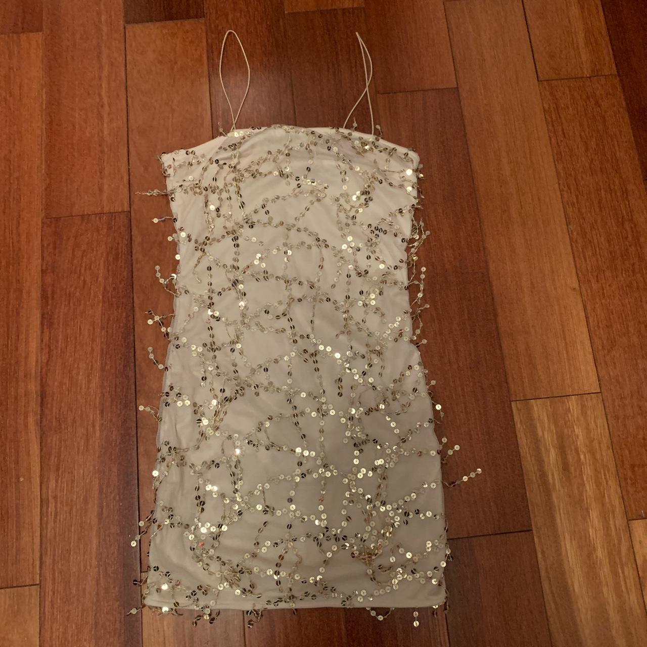 Pretty Little Thing Sequin Dress Brand NEW With Depop pretty-little-thing-sequin-dress-brand-new-with-depop