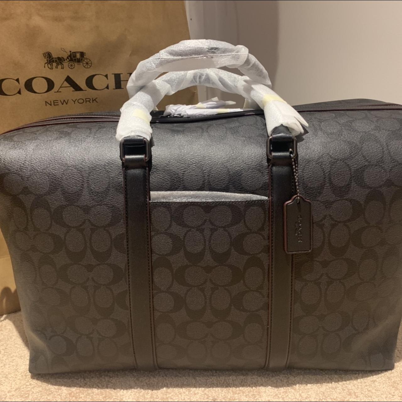 Coach men's trekker discount bag