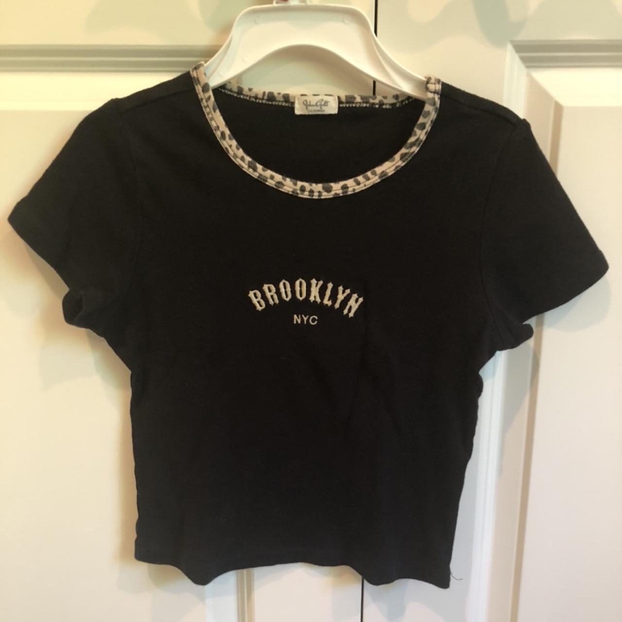 Brandy Brooklyn NYC top with cheetah print!!... - Depop