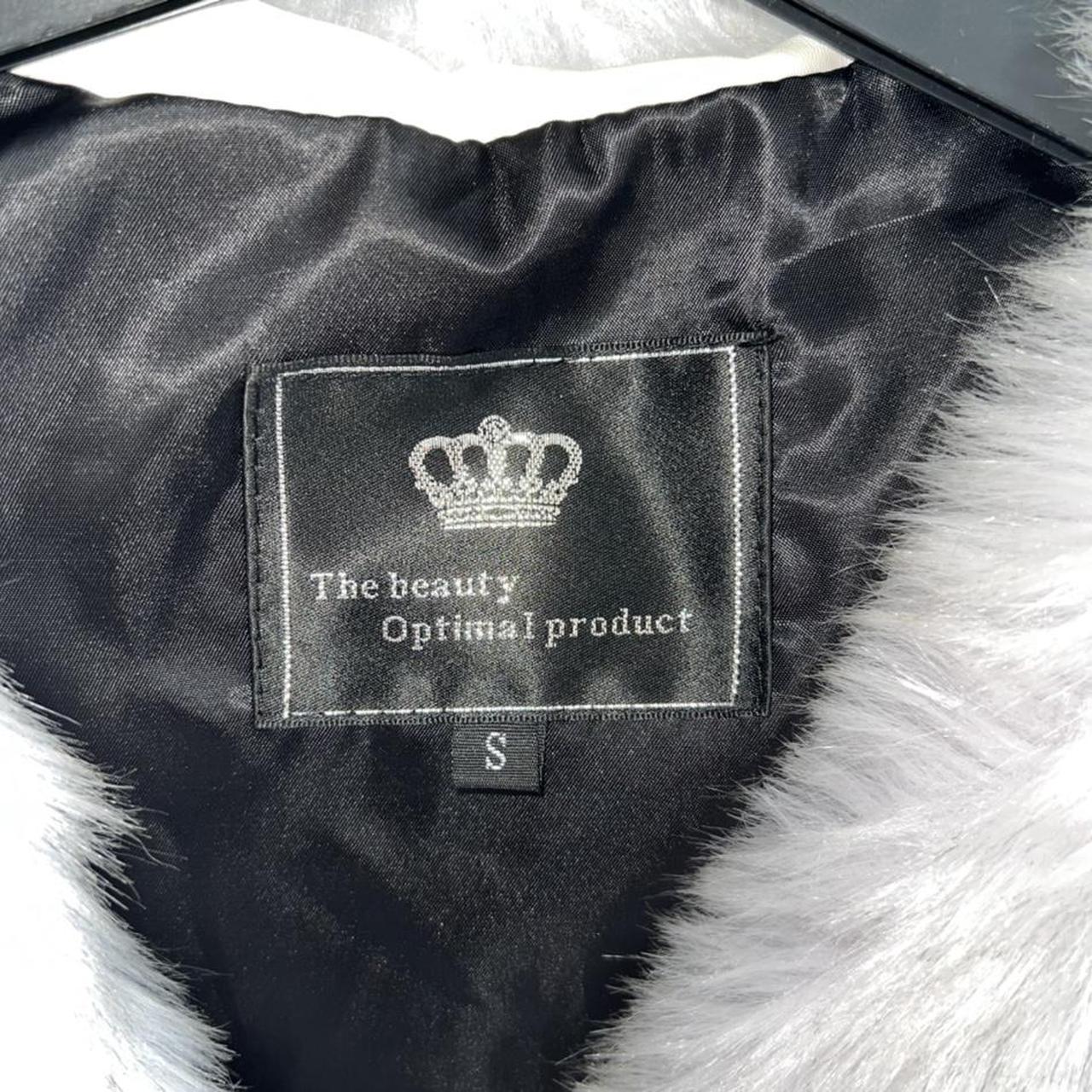 the beauty optimal product faux fur coat