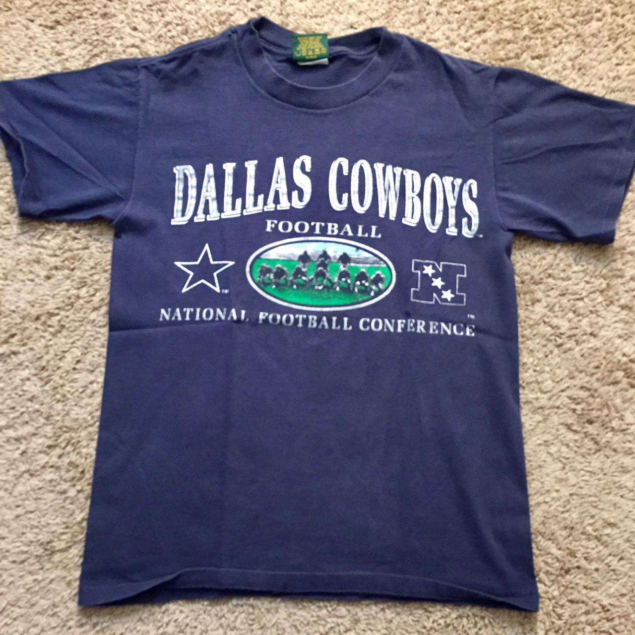 Men's Vintage Dallas Cowboys Sweatshirt Size - Depop