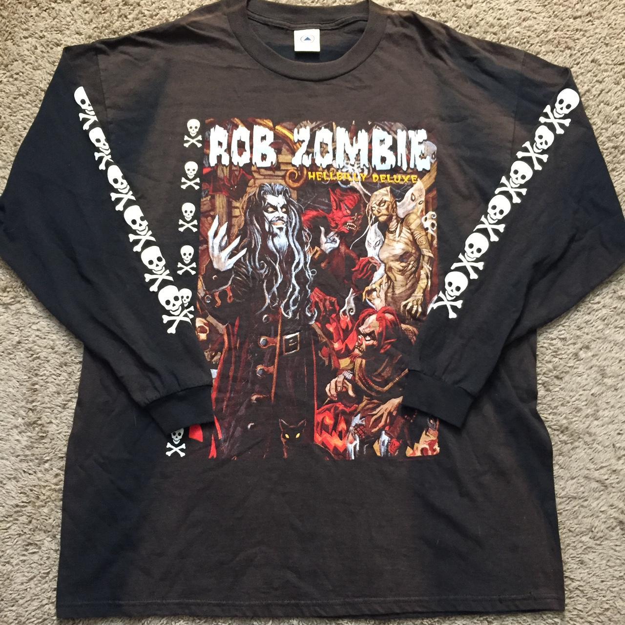 Vintage Rob Zombie hellbilly deluxe longsleeve tee...