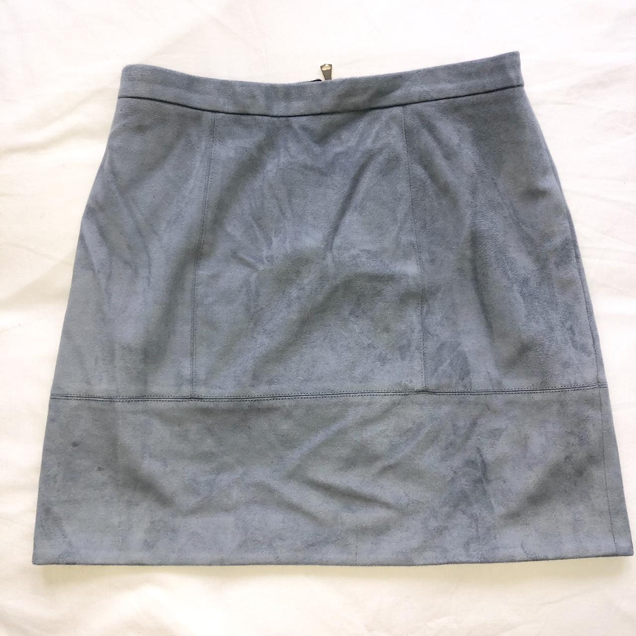 Women's Blue and Grey Skirt | Depop