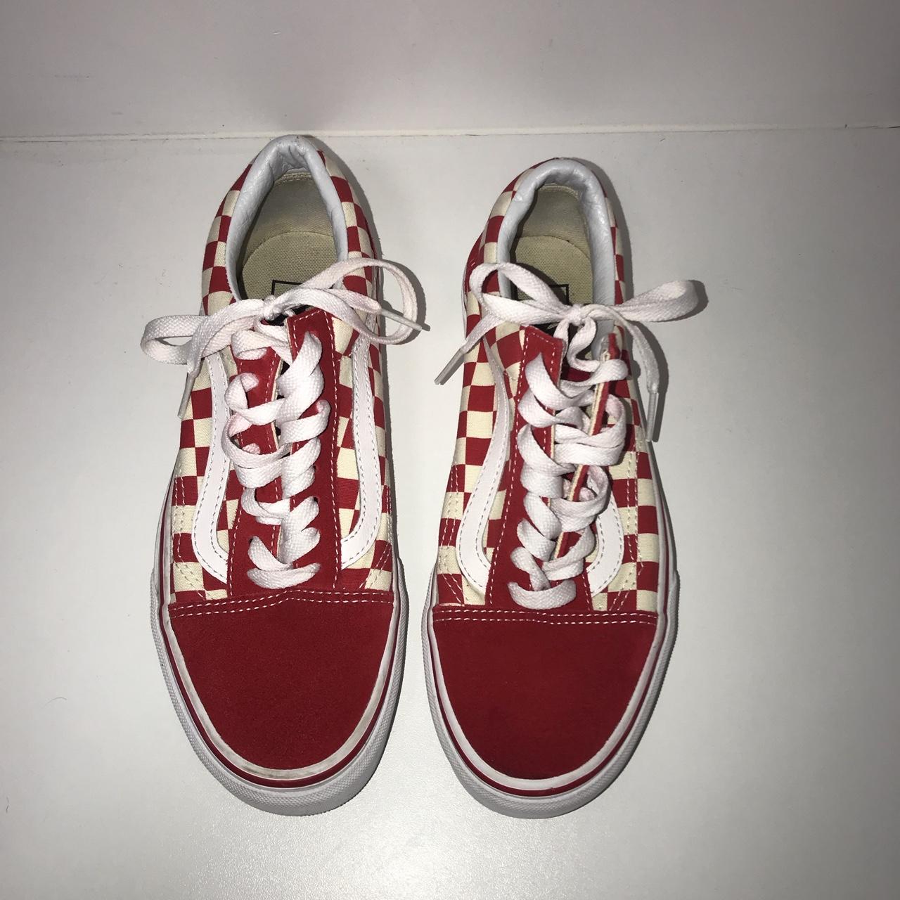 used checkered vans