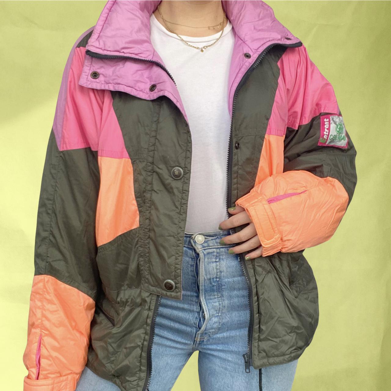 colour block ski jacket