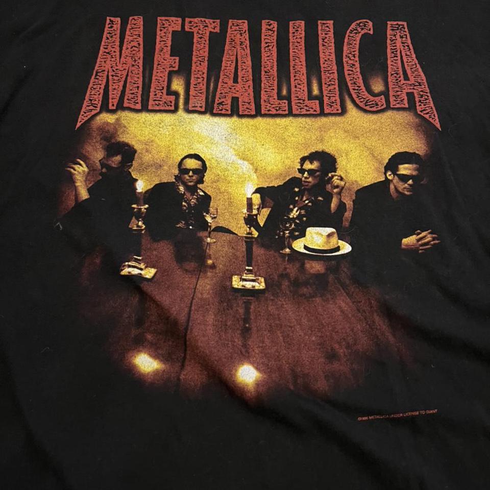 Vintage 1997 Metallica Reload Tour T-Shirt Made in - Depop