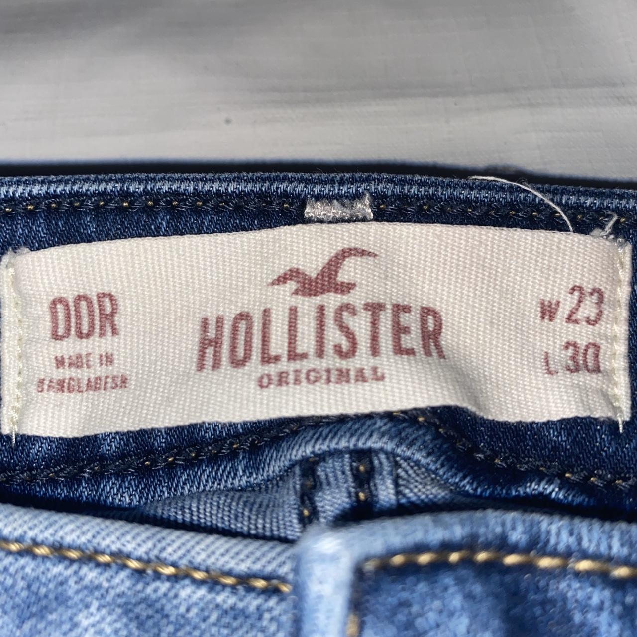 Hollister High Rise Super Skinny Jeans Dark Depop