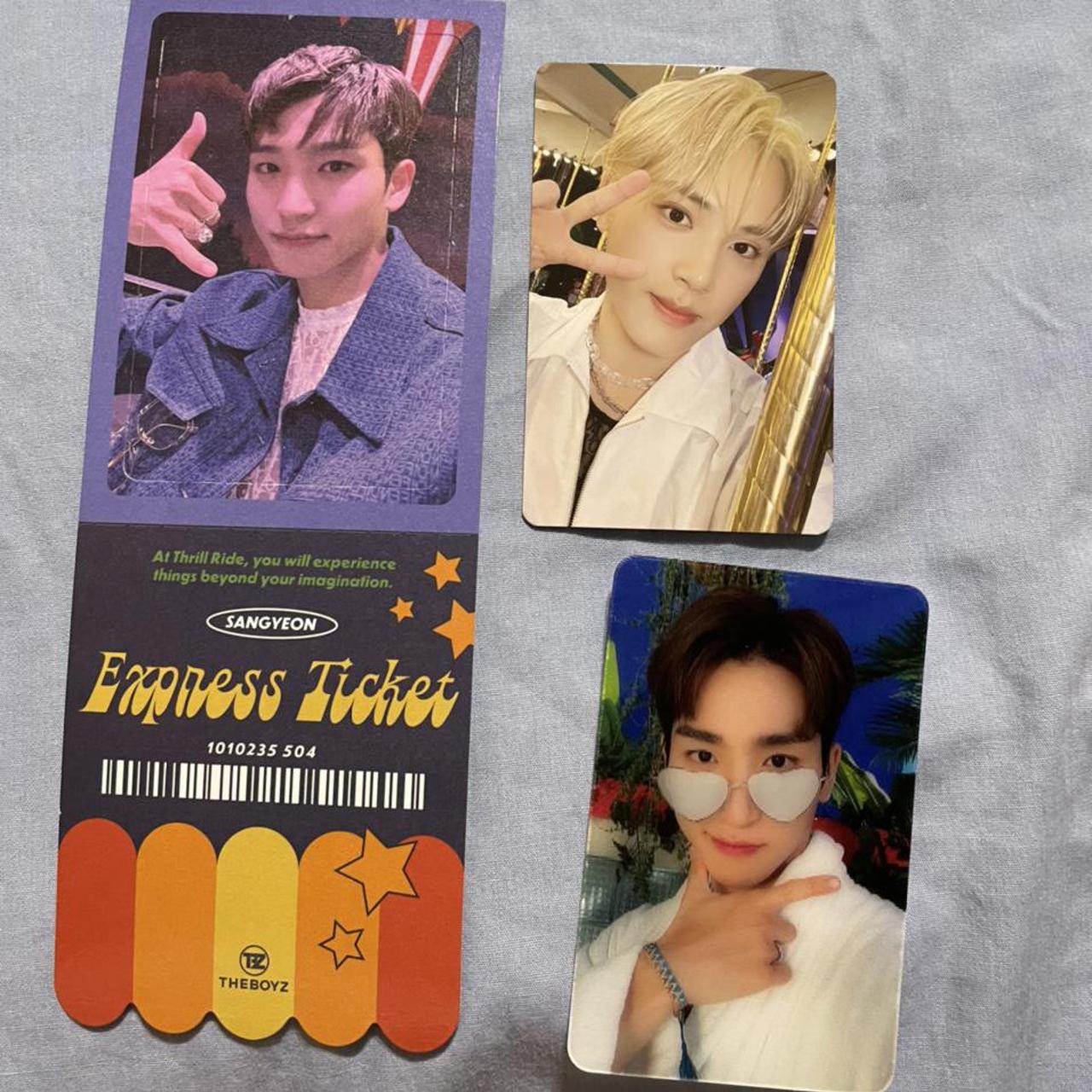 THE BOYZ THRILL RIDE エリック 特典トレカ セット THE BOYZ ソヌ