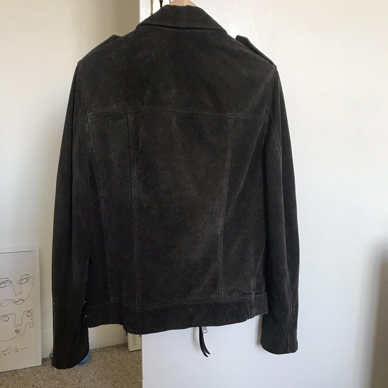 Nash suede Biker jacket Small (fits like... - Depop