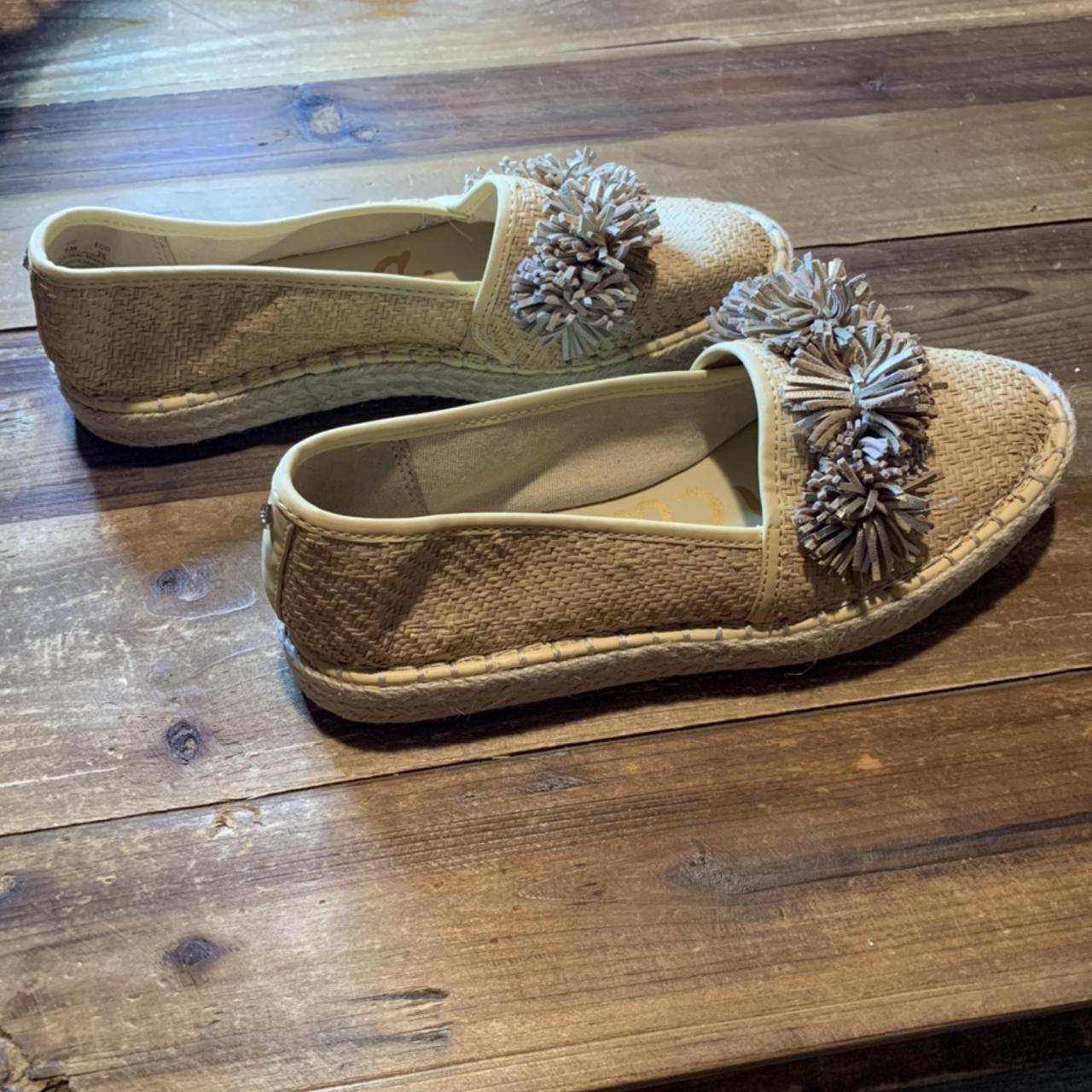 Sam edelman hot sale gold espadrilles