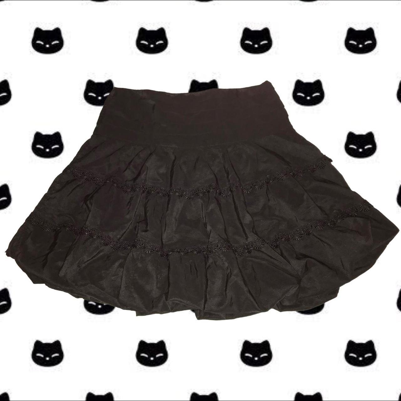 Bebe Black Bubble Mini Skirt 🐈‍⬛ Beautiful black... - Depop