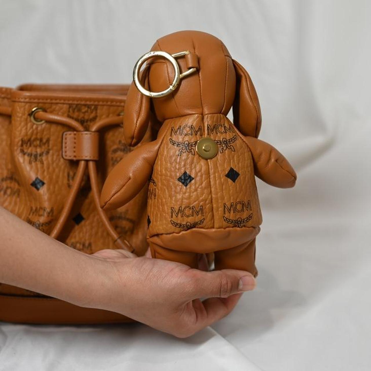 Bucket Bag Blue And Red Mcm Backpack MCM Bags Mcm Stark Visetos