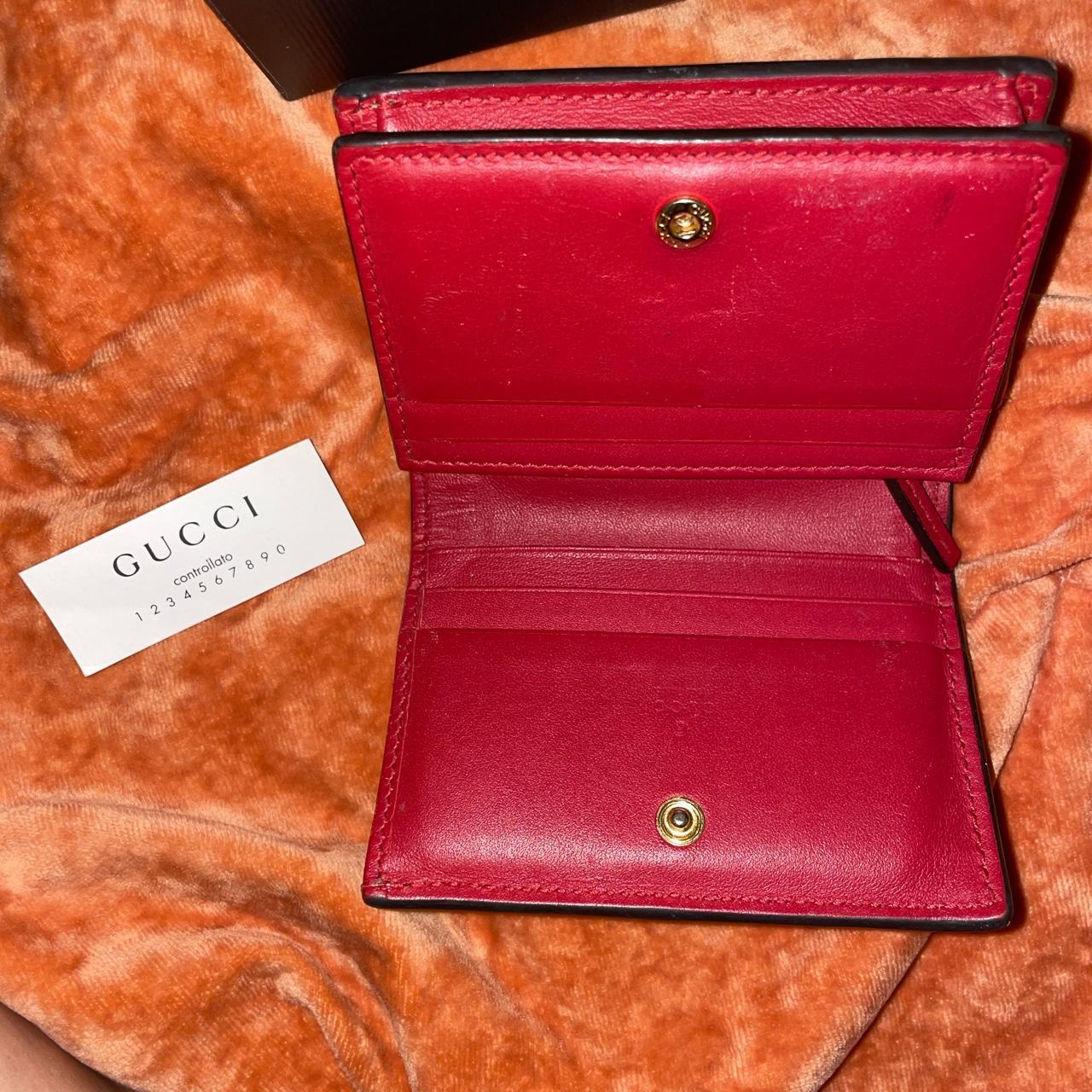 Gucci Women's Red Walletpurses Depop