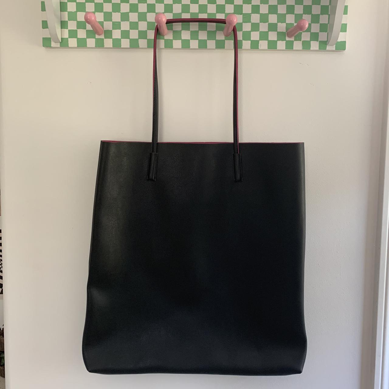 Blooming & Co. Women's Pink and Black Bag