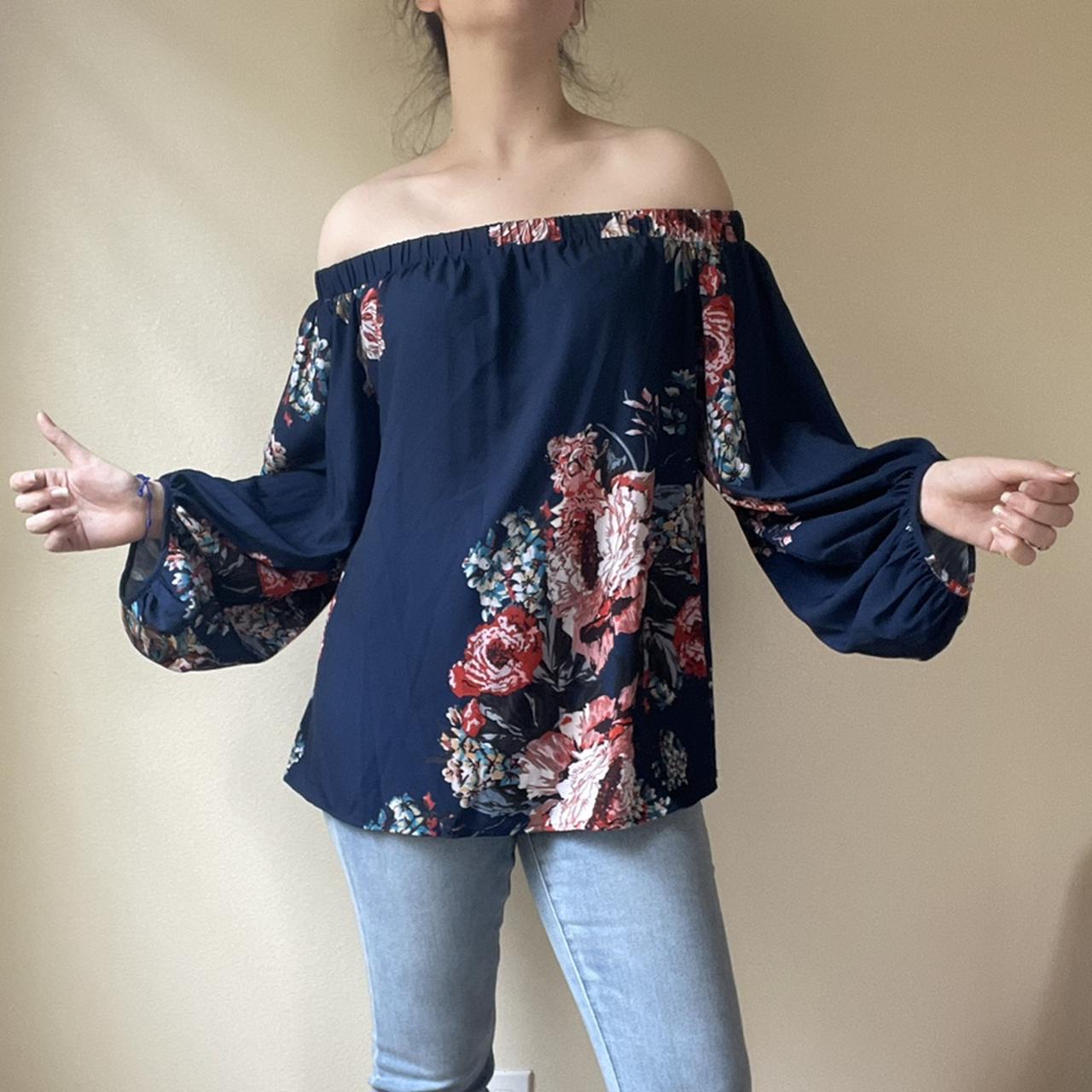 Macy's Women's multi Blouse | Depop