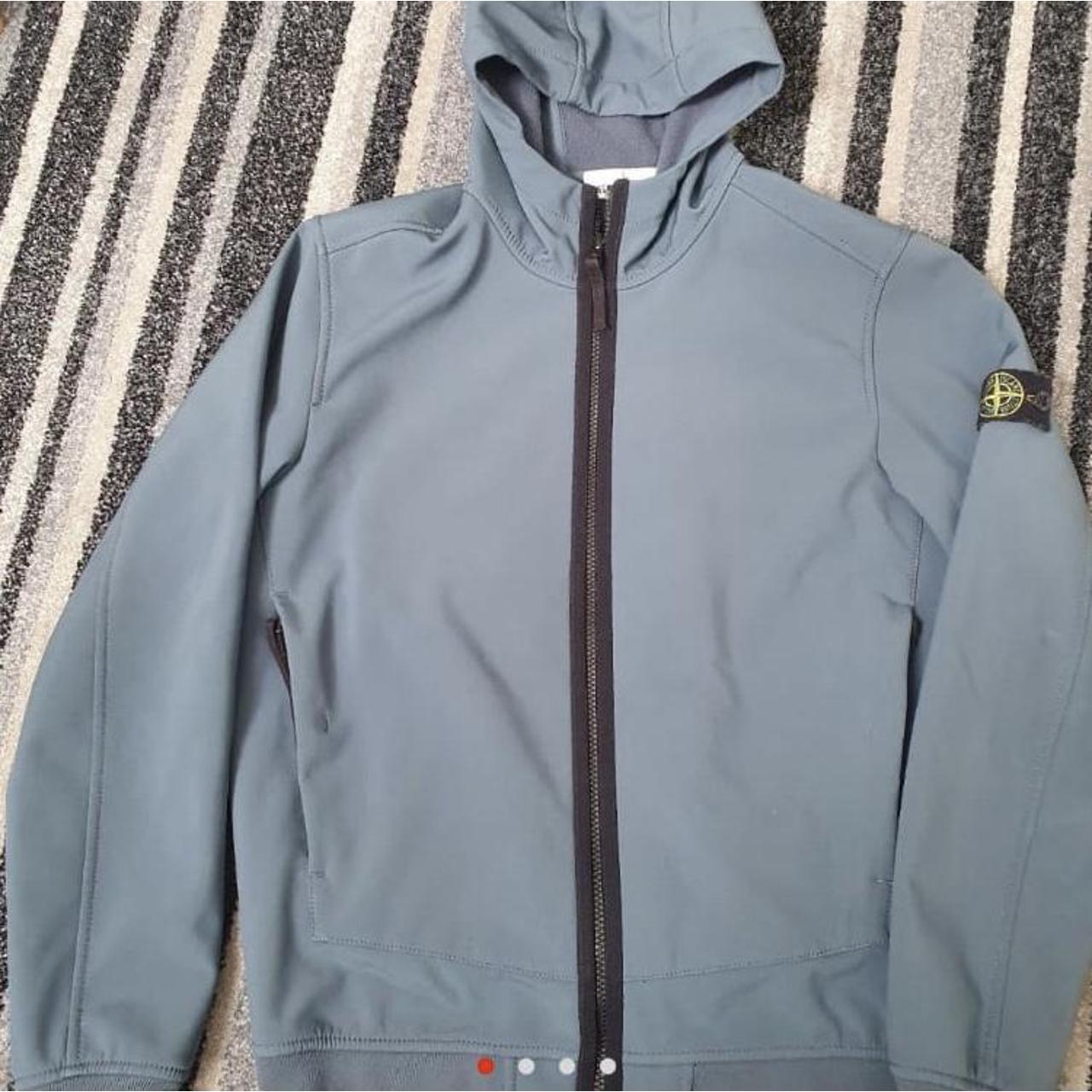 stone island soft shell jacket age 14