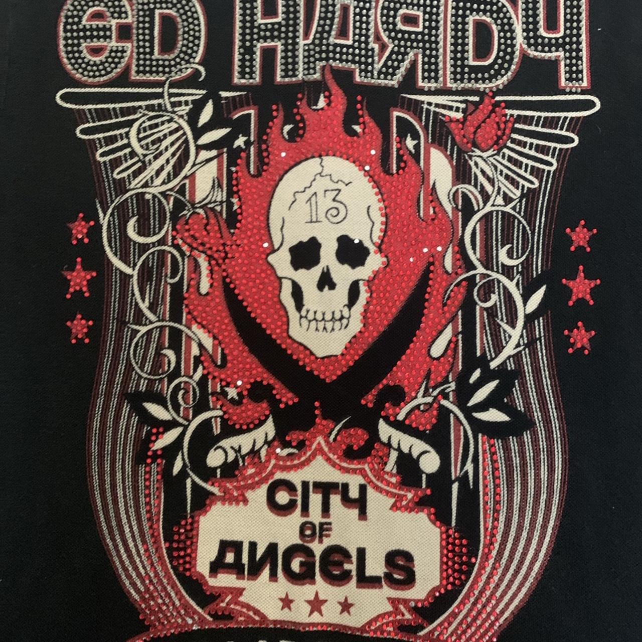 Ed Hardy Women's Black and Grey Shirt (3)
