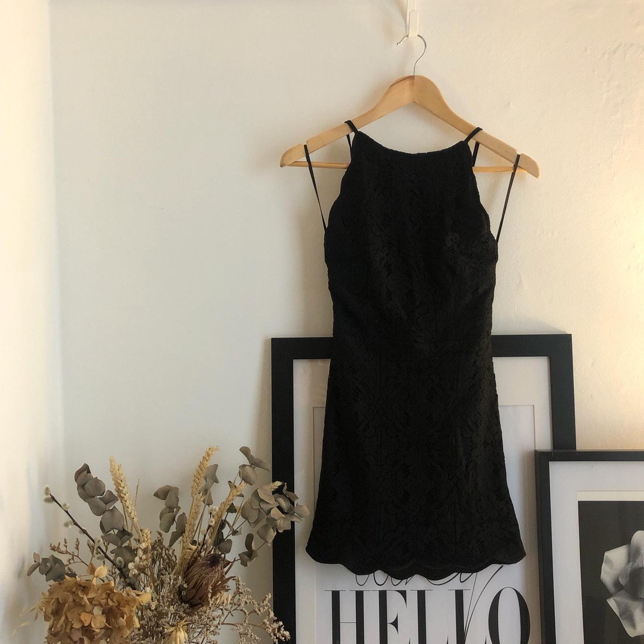 Tiger Mist Women's Black Dress | Depop