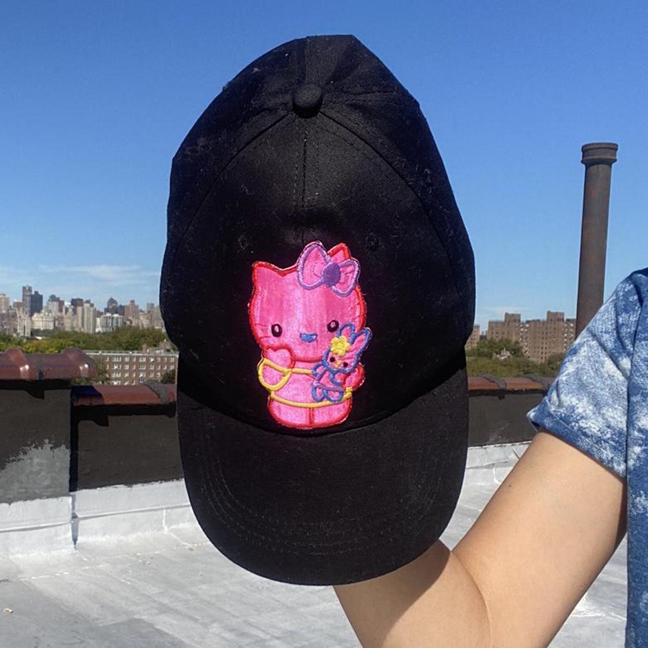 💗Hello Kitty cap. 100 cotton fabric and embroidery... Depop