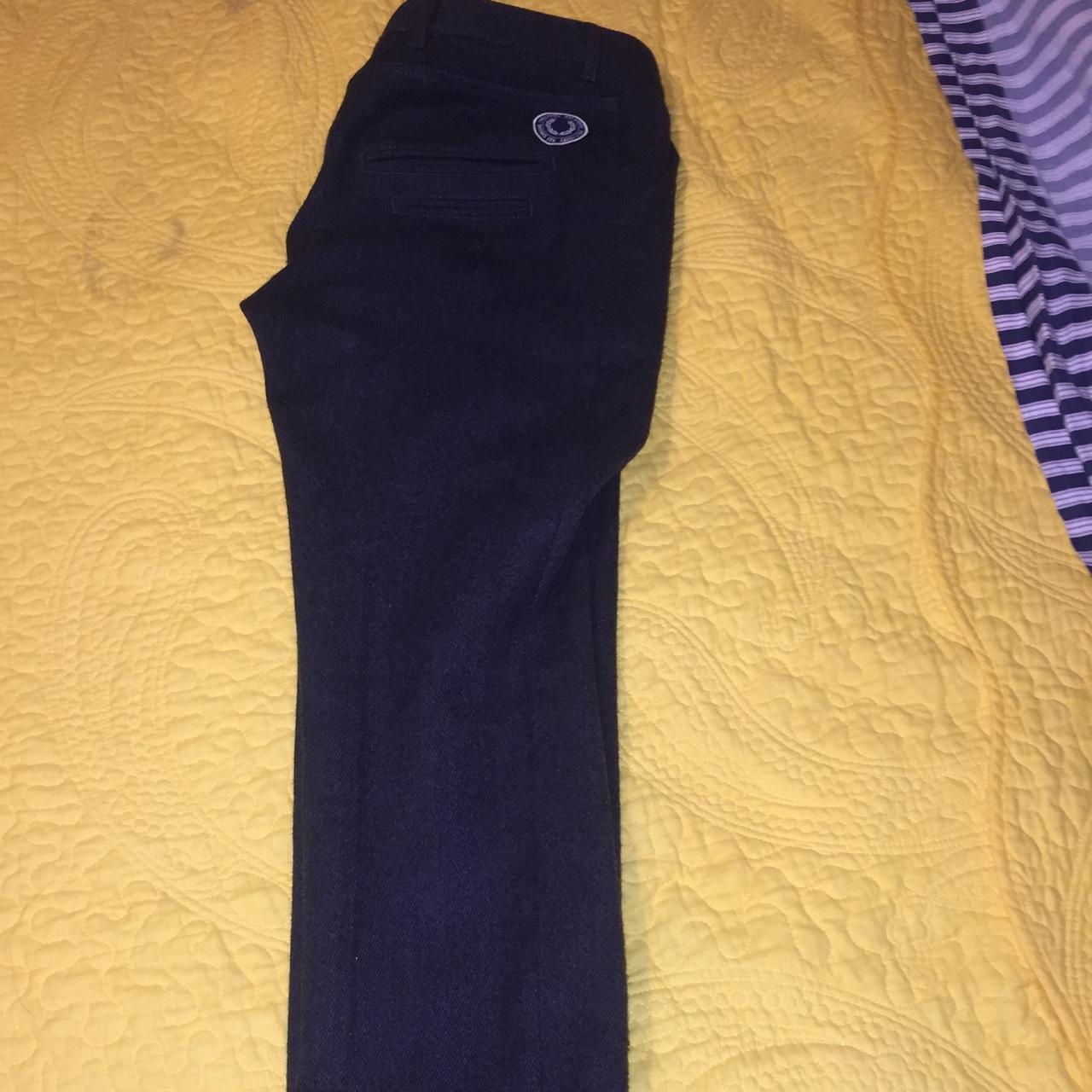 Fred perry x Raf Simons wool trousers size Depop