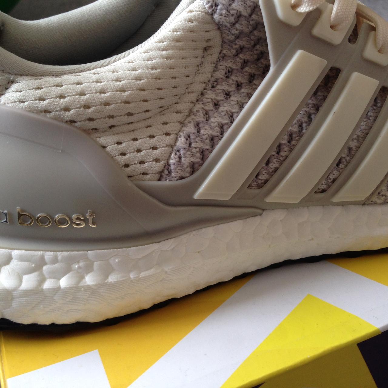 Ultra boost cream on sale chalk