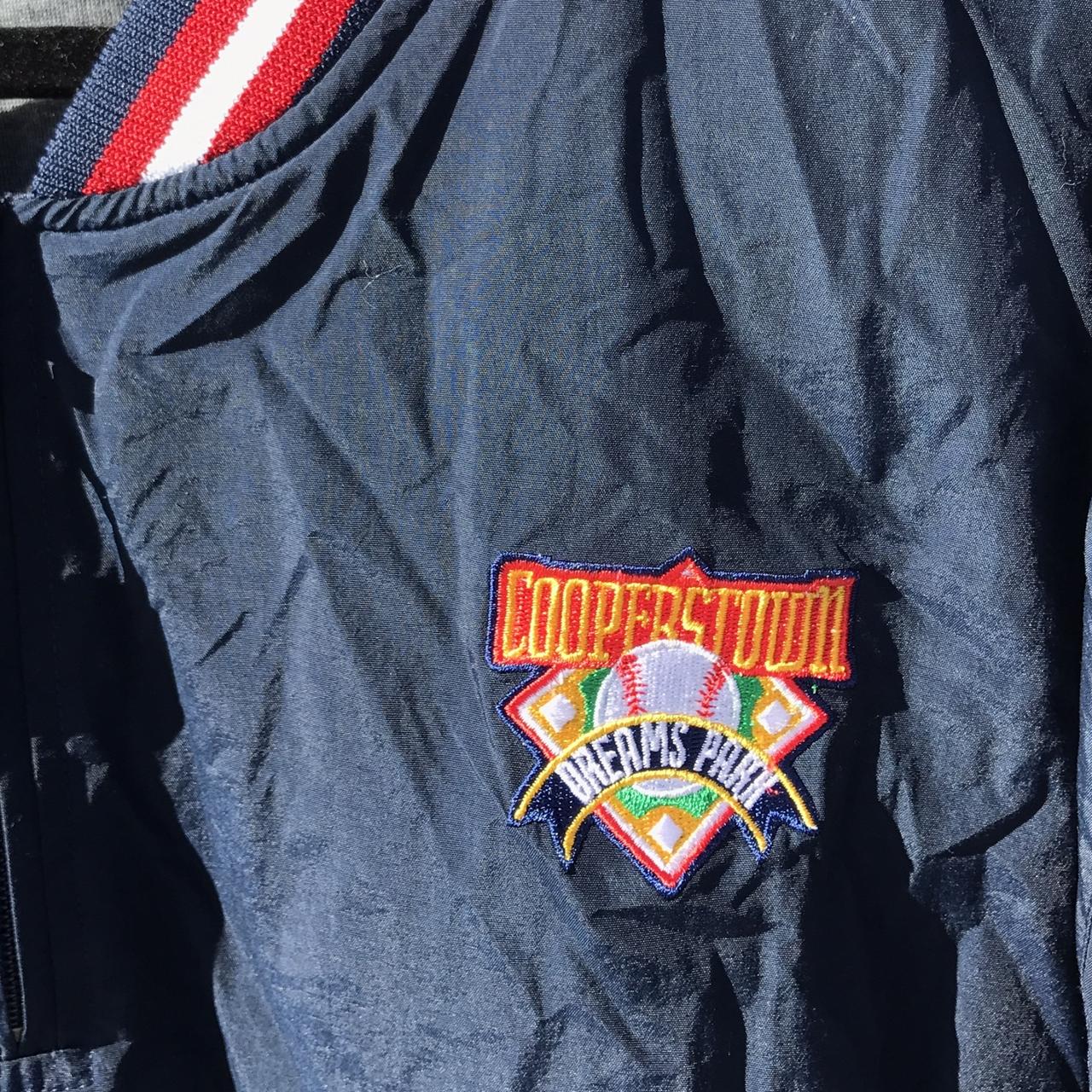 Cooperstown Dreams Park Short-Sleeve Windbreaker. - Depop