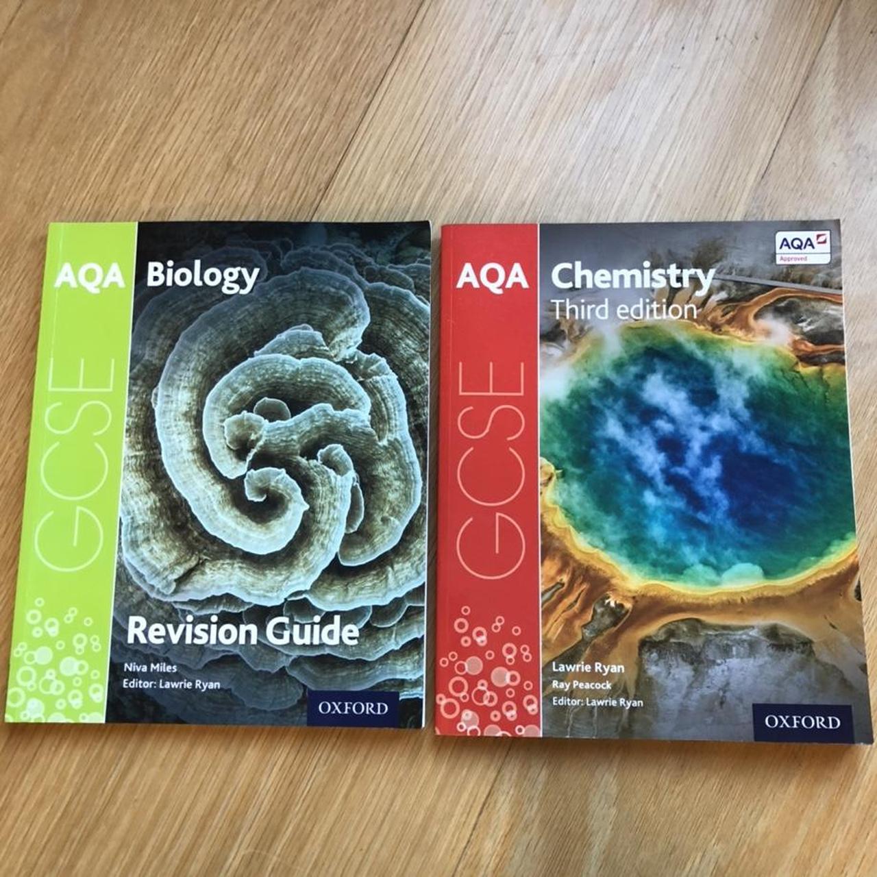 AQA Biology And Chemistry Revision Guides For GCSE... - Depop