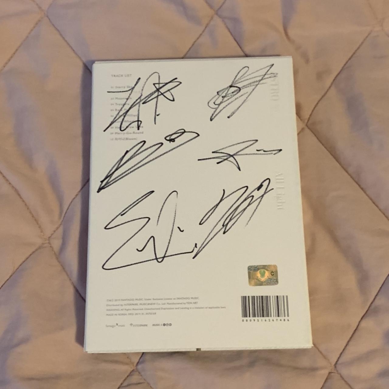 SOLD! , signed astro all light album by all members.